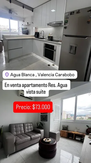 Apartamento en Residencias Aguavista Suites Urb Agua Blanca Valencia Carabobo
