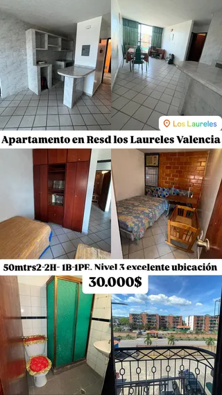 Apartamento en sector los Caobos