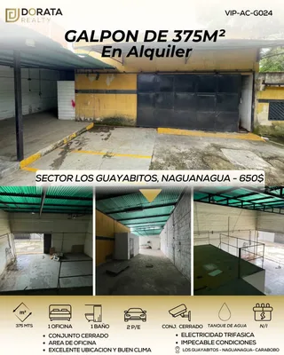 Galpón en Sector Guayabitos