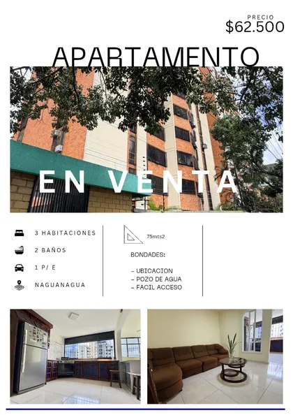 Apartamento en Naguanagua — USD 62,500