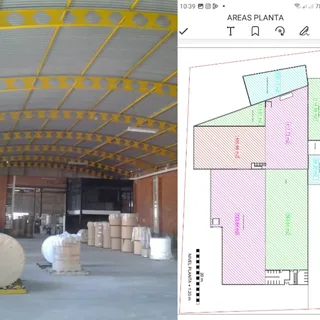Galpón en zona industrial Madosa  vía principal
