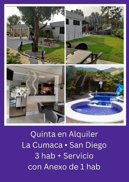 Apartoquinta en La Cumaca, San Diego — USD 4.000