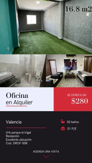 Oficina en Centro Urb Parque el Trigal, Valencia