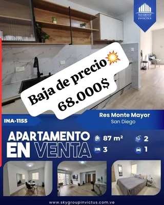Apartamento en Res Monte Mayor, San Diego