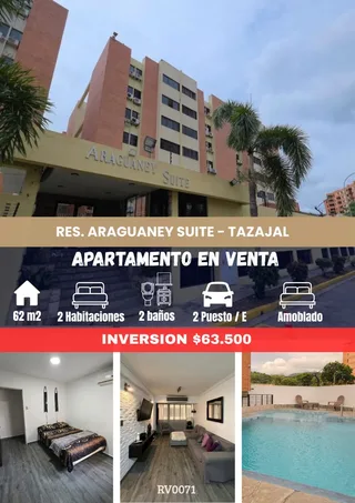 Apartamento en ARAGUANEY SUITE - TAZAJAL