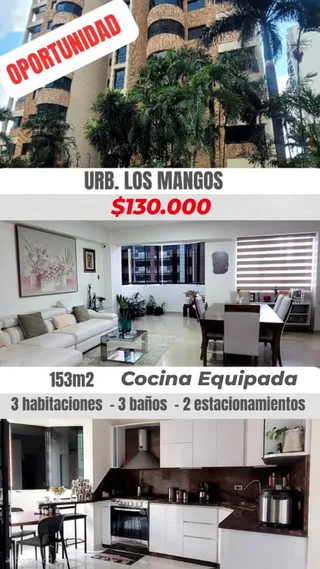 Apartamento en Urb. Los Mangos