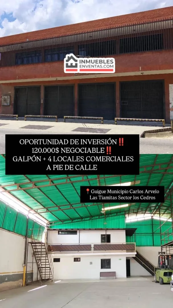 Local en Venta en Carretera Nacional Valencia - Guigue SECTOR LAS TIAMITAS 1391m² — USD 120,000