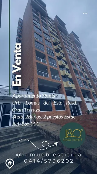 Apartamento en Urb. Lomas del Este