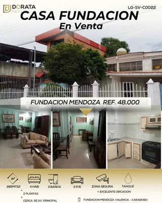 Casa en Fundacion Mendoza