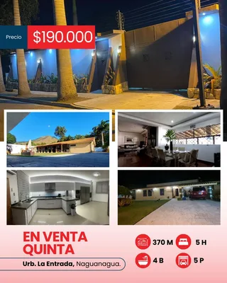 Casa en Urb. La Entrada, Naguanagua