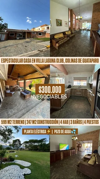 Casa en Villa Laguna Club, Colinas de Guataparo