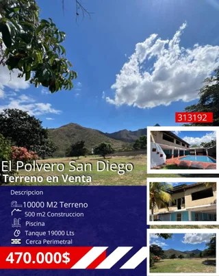 Terreno en Polvero, San Diego