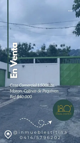 Terreno en Morón, Colinas de Pequiven