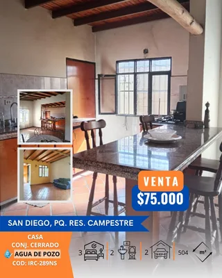 Casa en Parque res. Campestre