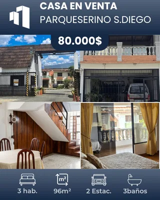 Casa en Parqueserino SD