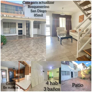Casa en Urb. Bosqueserino en San Diego / Valencia
