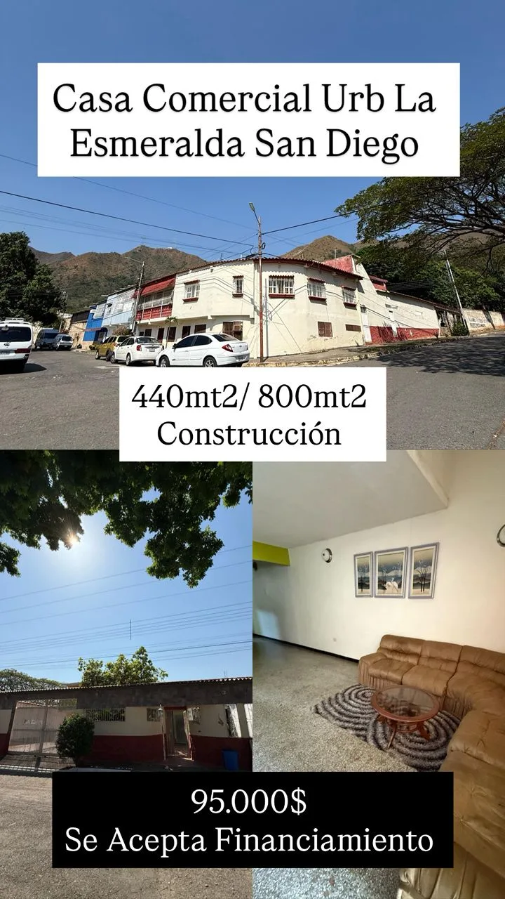 Local en Venta en Urb La Esmeralda San Diego 440m² — USD 95,000