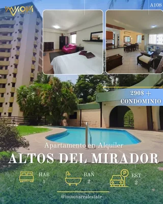 Apartamento en Res. Altos del Mirador