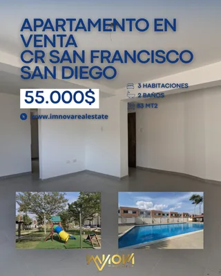 Apartamento en Urb. San Francisco