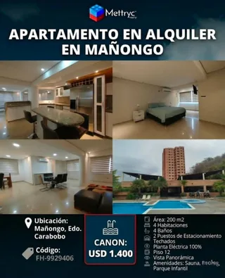 Apartamento en Mañongo