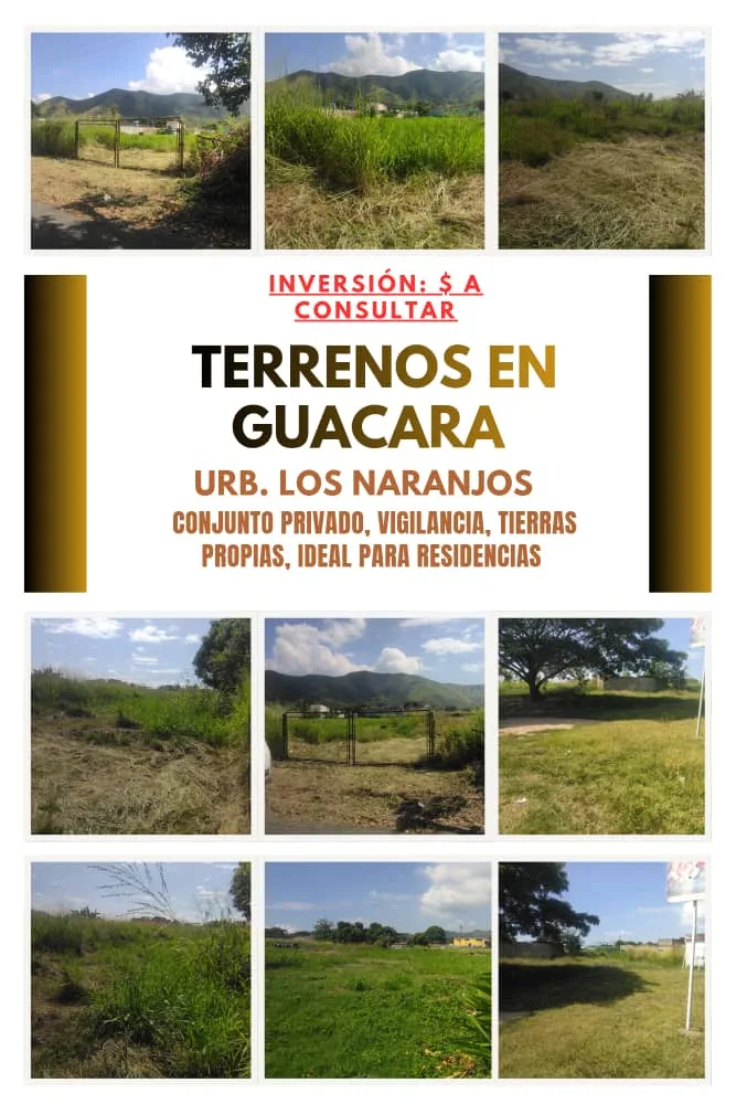 Terreno en Venta en Urb. Los Naranjos, Guacara — Precio a consultar