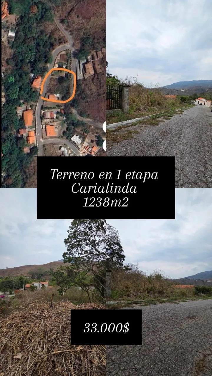 Terreno en Venta en Urb Carialinda 1 etapa 1238m² — USD 33,000