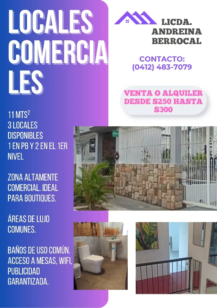 Local en Alquiler en La Viña, Valencia 11m² — USD 250