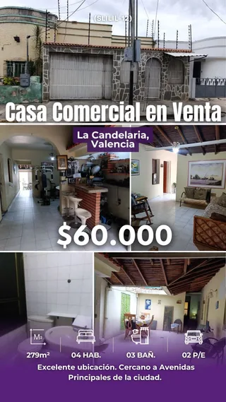 Casa en La Candelaria Valencia