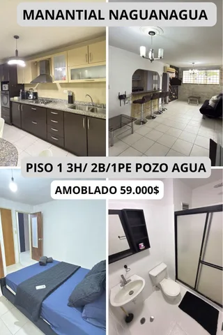 Apartamento en Resd. El Manantial, Sector Manantial