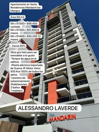 Apartamento en Residencias Mandarín los Mangos
