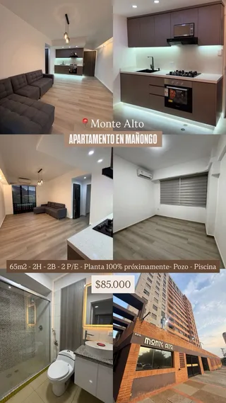 Apartamento en Resd Monte Alto - Mañongo