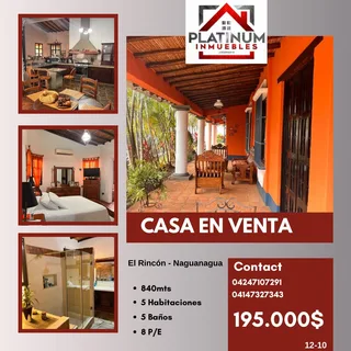 Casa en El Rincón, Naguanagua