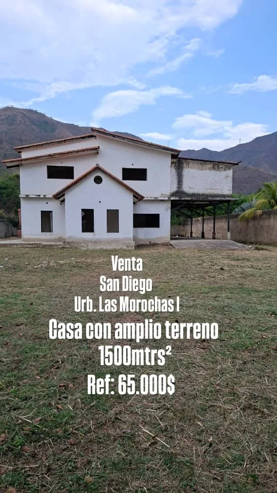 Casa en Venta en San Diego, Urb. Las Morochas I — 4 hab 372m² — USD 65,000