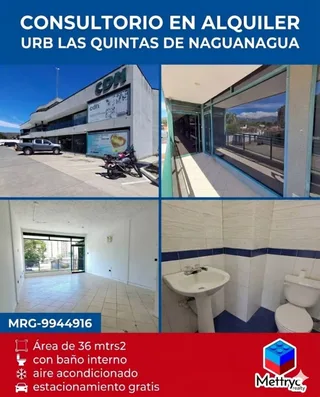 Oficina en Urb. Las Quintas de Naguanagua