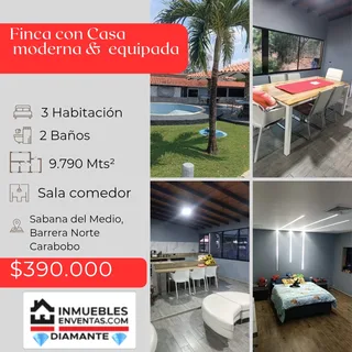 Casa en Sabana Del Medio, Barrera-Carabobo