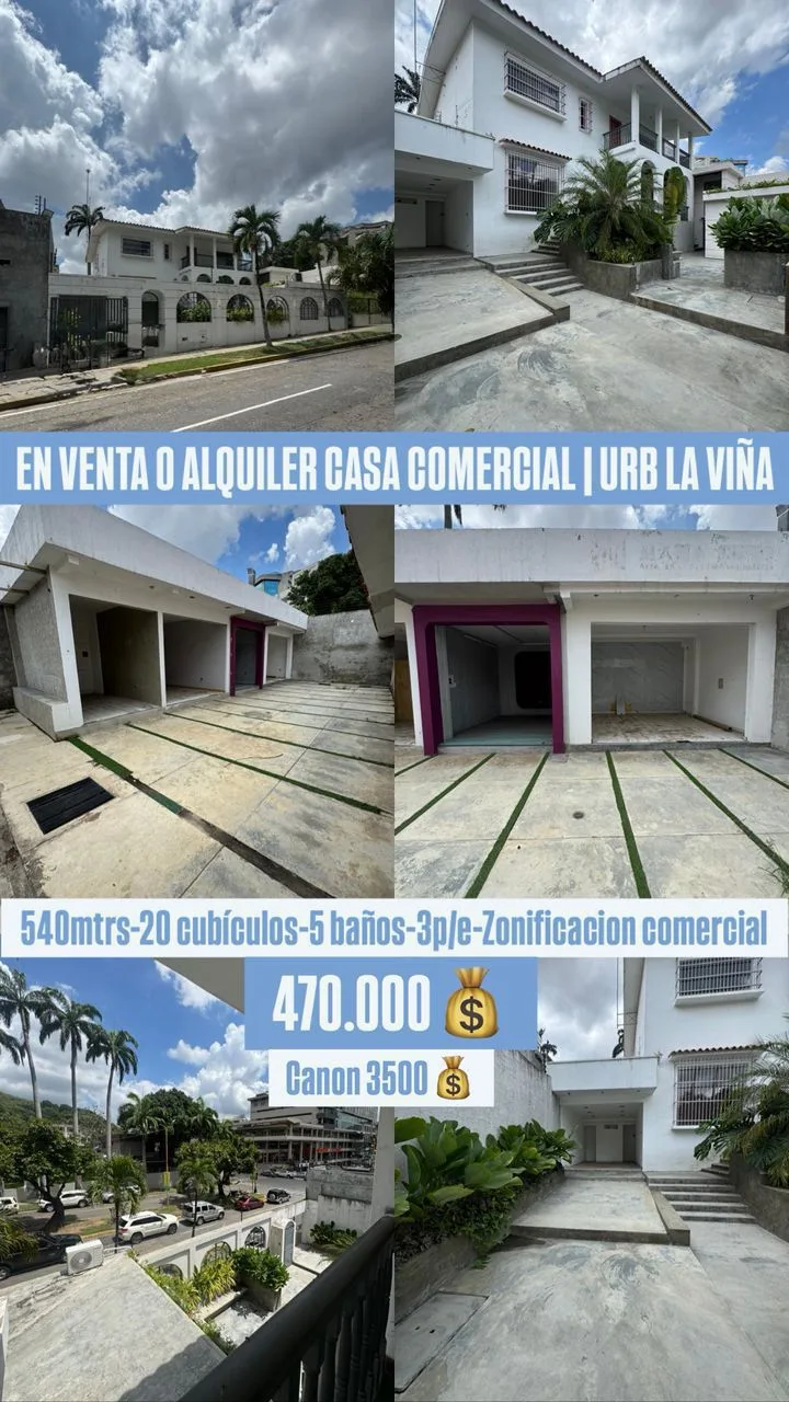 Casa en Venta en Urb. La Viña — 3 hab 540m² — USD 470,000
