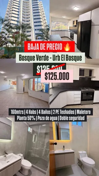 Apartamento en Resd Bosque Verde, El Bosque