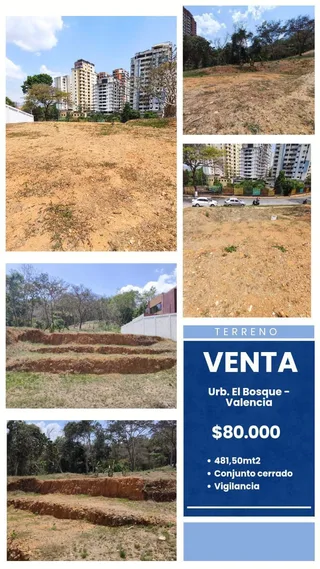 Terreno en Conjunto Residencial el Bosque, Valencia