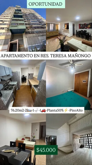 Apartamento en Teresa Mañongo, Palma Real
