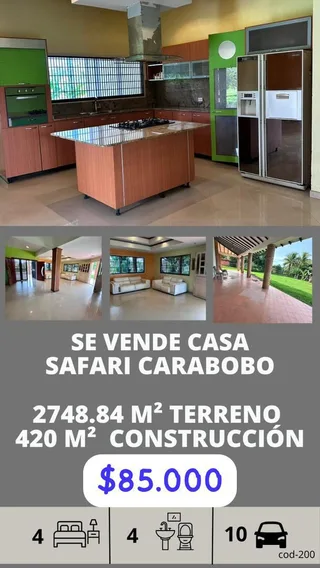 Casa en Safari Carabobo, Sector Casa Miel