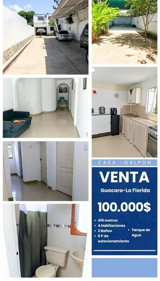 Casa en A pasos de Guacara Plaza