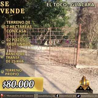 Terreno en El Toco de Guacara
