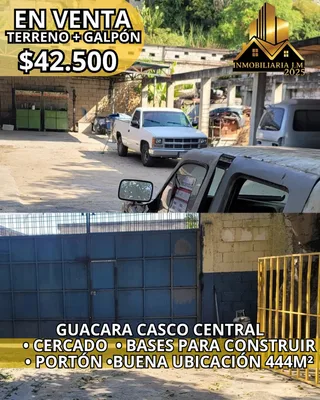 Terreno en GUACARA