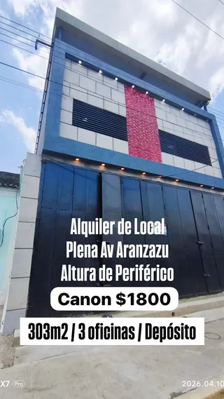 Local en Av Aranzazu
