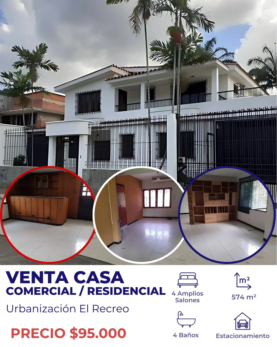 Casa en Venta en Urbanización Carabobo 574m² — USD 95,000