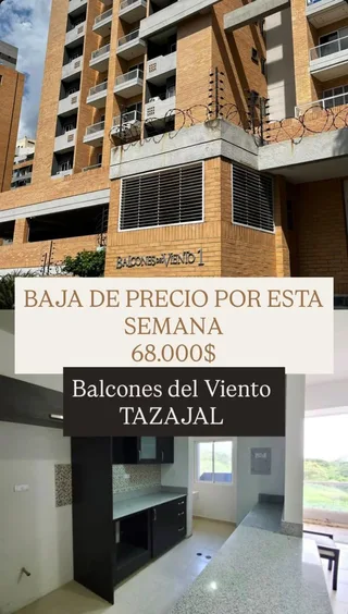 Apartamento en Tazajal Conjunto Residencial Balcones de Viento