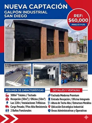 Galpón en San Diego