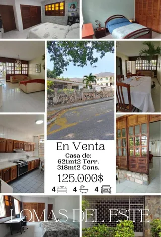 Casa en LOMAS DEL ESTE