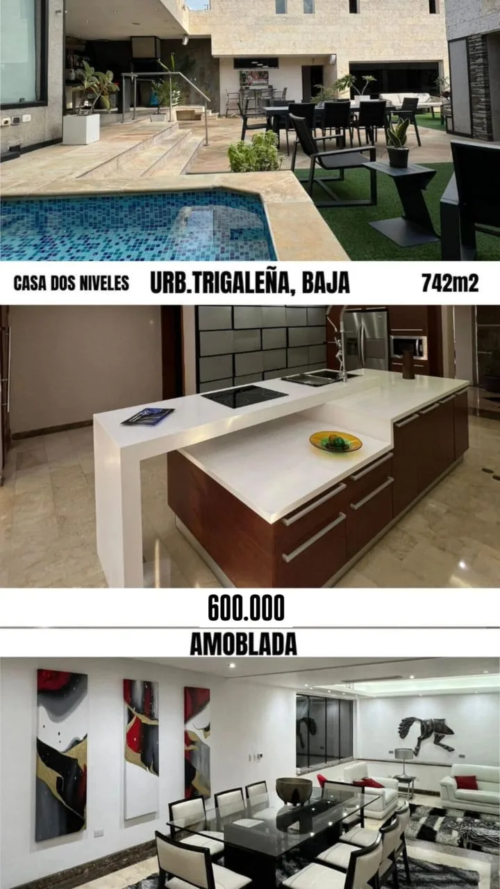 Casa en Venta en Urb. Trigaleña — 4 hab 742m² — USD 600,000