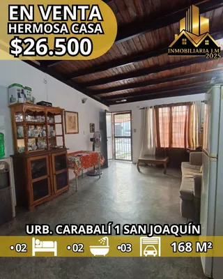 Casa en Urb. Carabalí, San Joaquín
